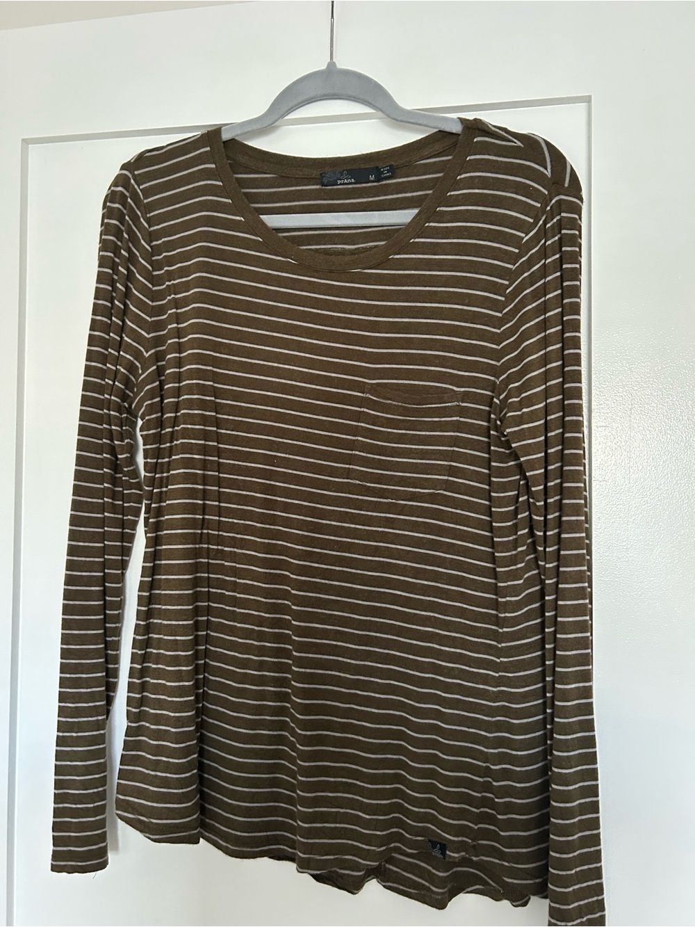 Prana Striped Long-Sleeve Tee